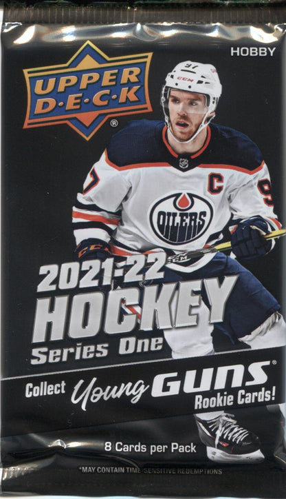 2021-22 Upper Deck Series 1 Hobby Hockey, Pack
