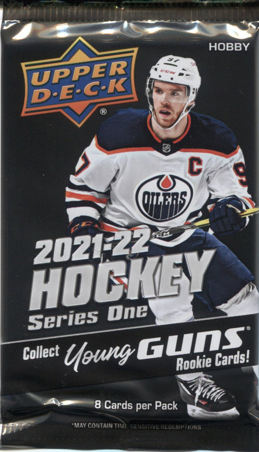 2021-22 Upper Deck Series 1 Hobby Hockey, Pack