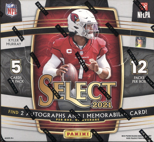 2021 Panini Select Football Hobby, Box