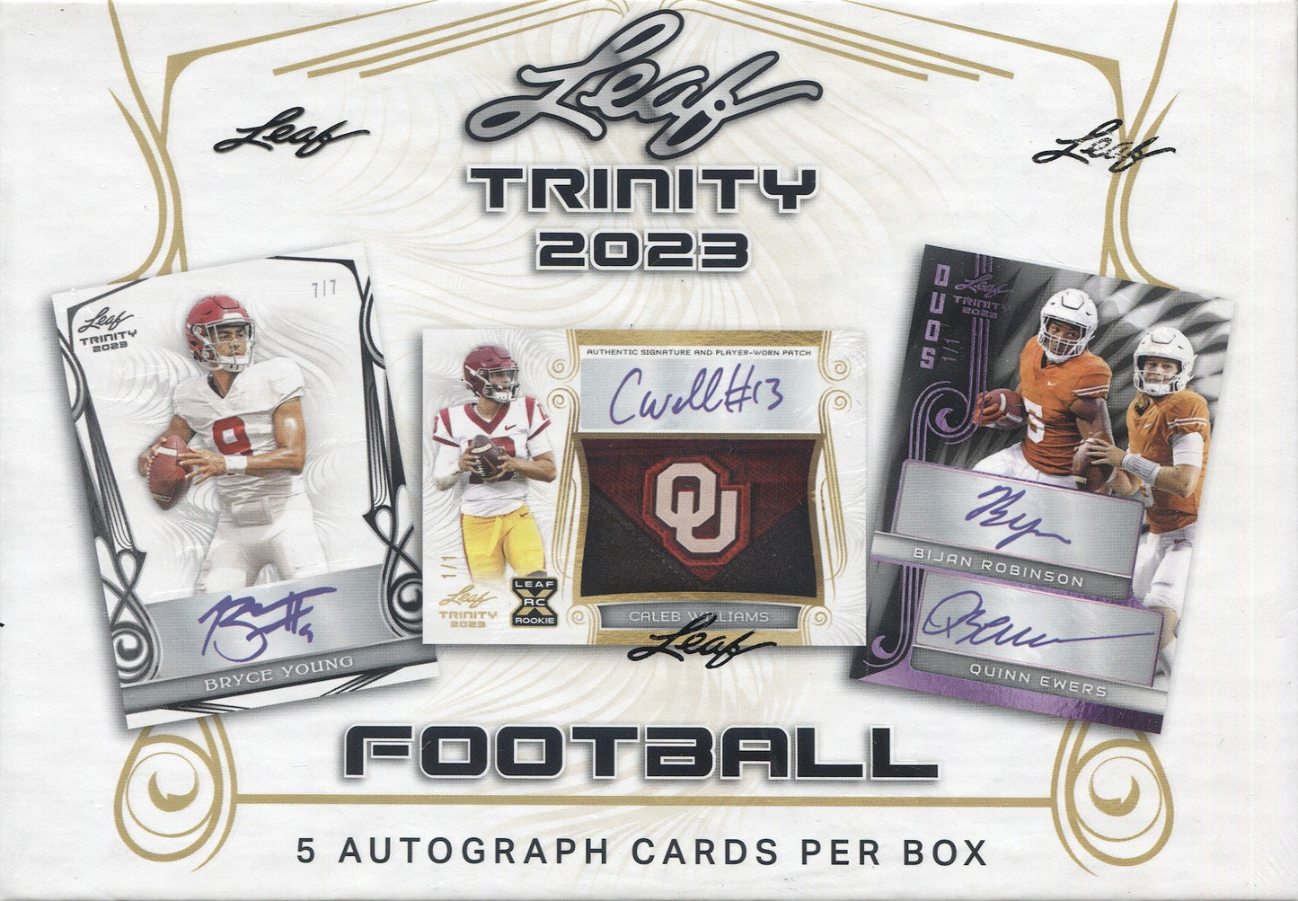 2023 Leaf Trinity Football Hobby, Box