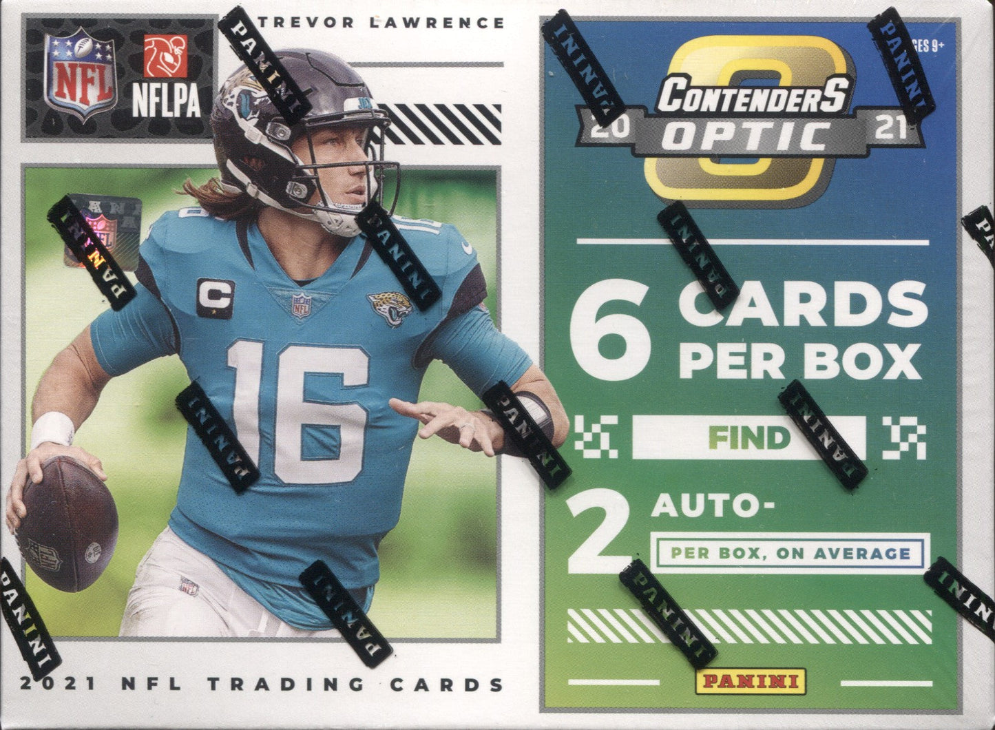 2021 Panini Contenders Optic Football Hobby, Box