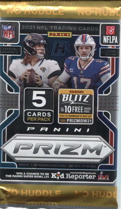 2021 Panini Prizm No Huddle Football, Pack