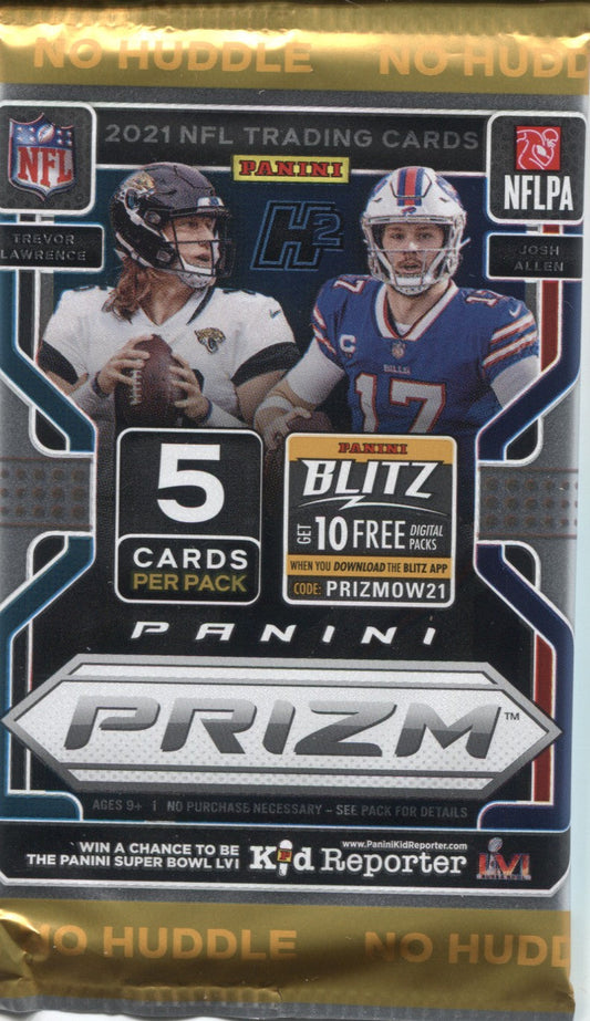 2021 Panini Prizm No Huddle Football, Pack