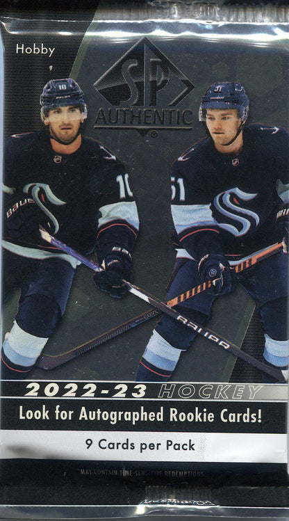 2022-23 Upper Deck SP Authentic Hobby Hockey, Pack