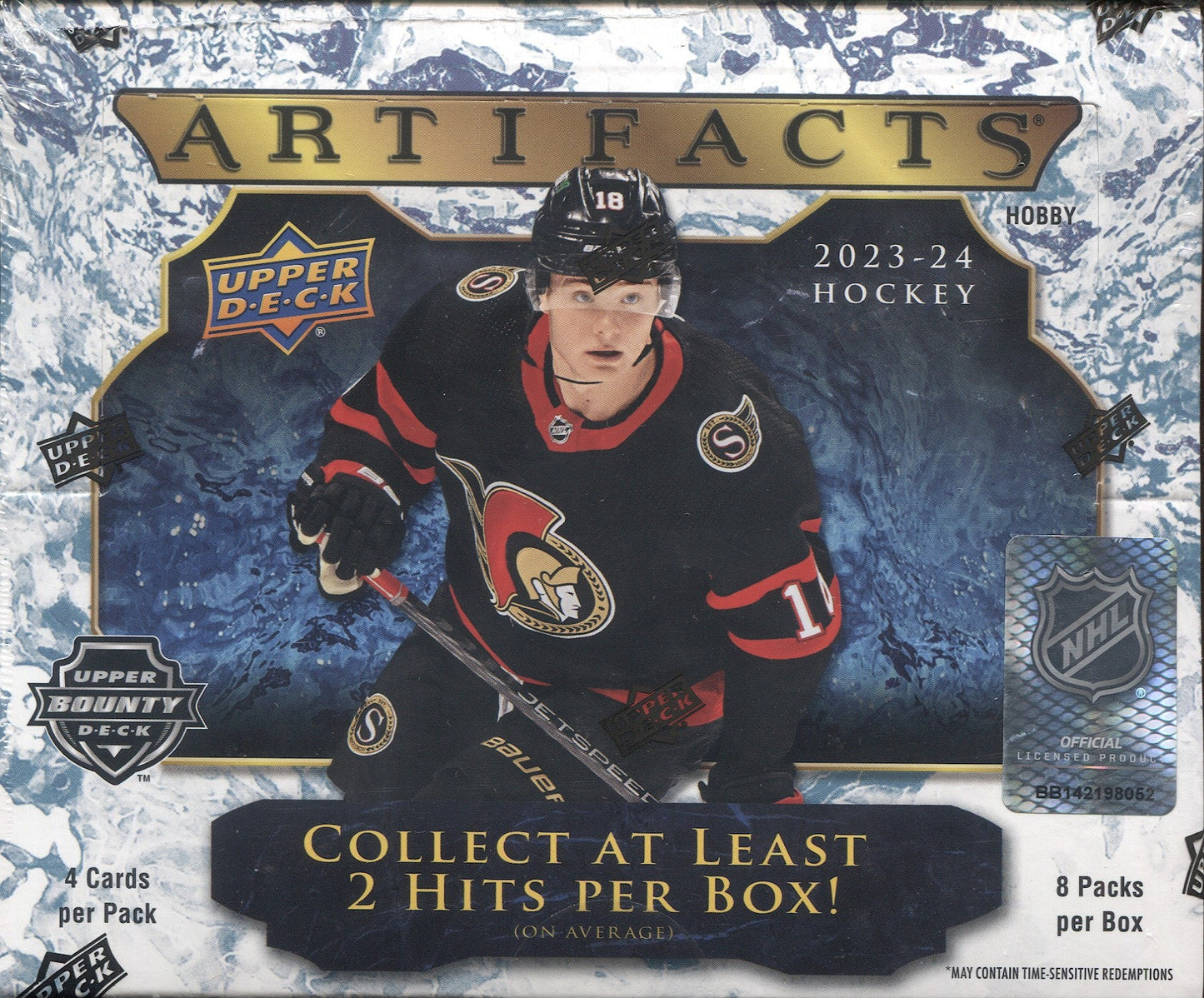 2023-24 Upper Deck Artifacts Hockey Hobby, Box