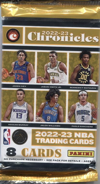 2022-23 Panini Chronicles Basketball Hobby, Pack