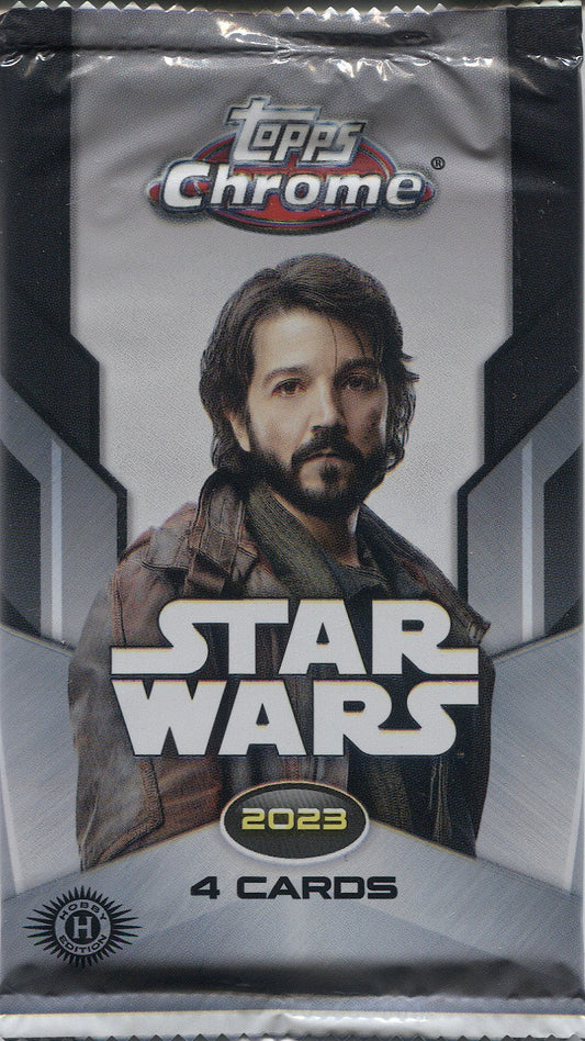 * Last Pack * 2023 Topps Star Wars Chrome Hobby, Pack