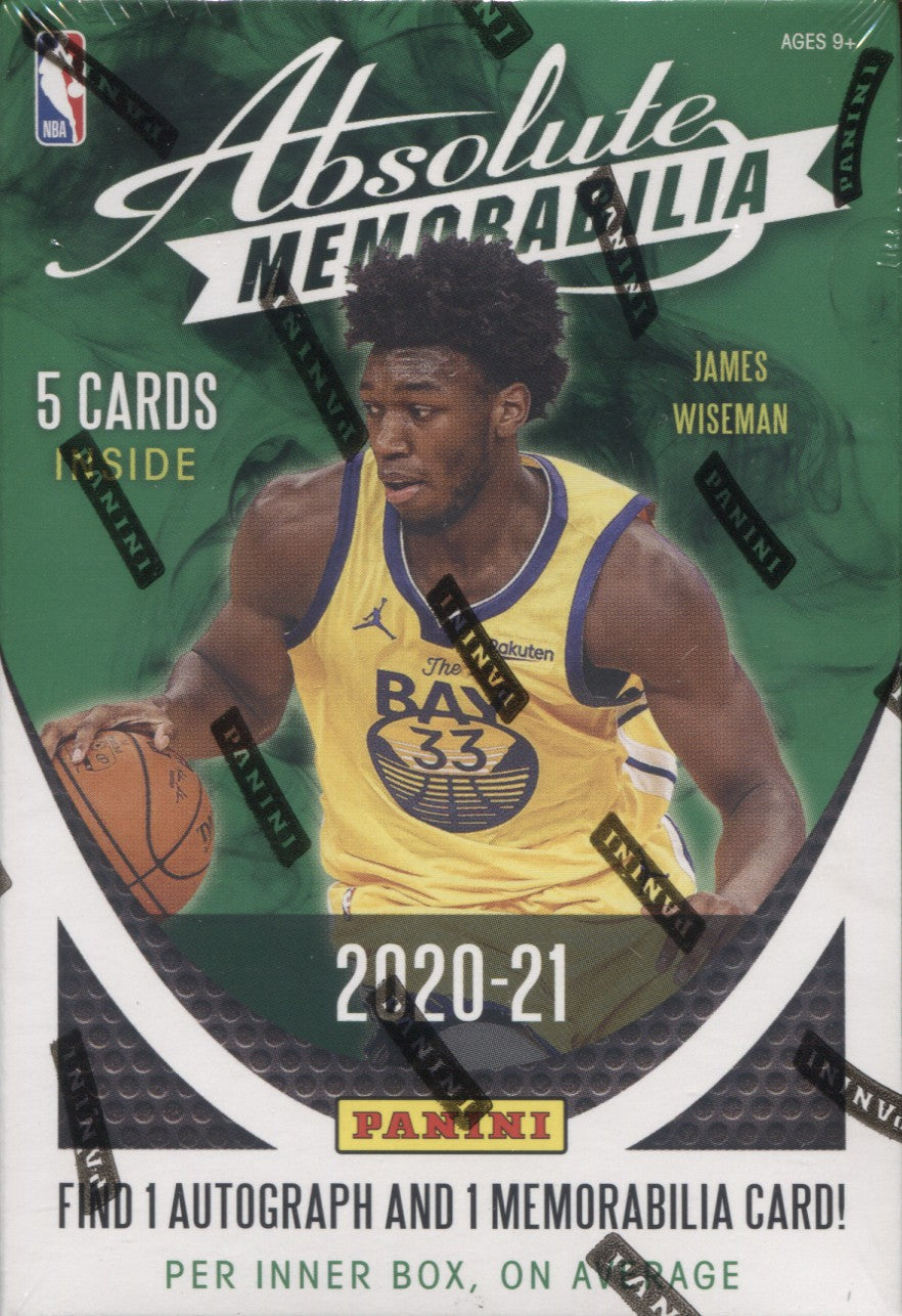 2020-21 Panini Absolute Hobby Basketball, Mini-Box