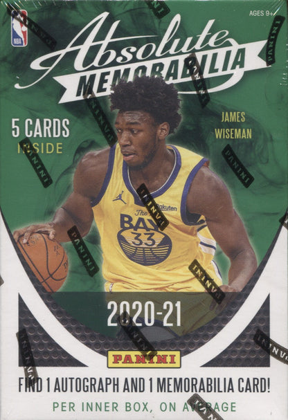 2020-21 Panini Absolute Hobby Basketball, Mini-Box