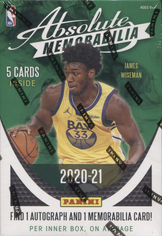 2020-21 Panini Absolute Hobby Basketball, Mini-Box