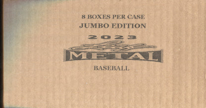 2023 Leaf Metal Baseball Jumbo, 8 Box Case