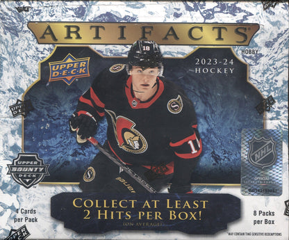 2023-24 Upper Deck Artifacts Hockey Hobby, 10 Box Inner Case