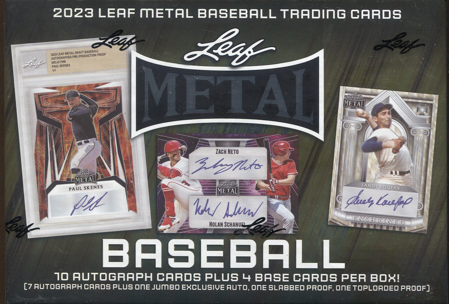 2023 Leaf Metal Baseball Jumbo, Box