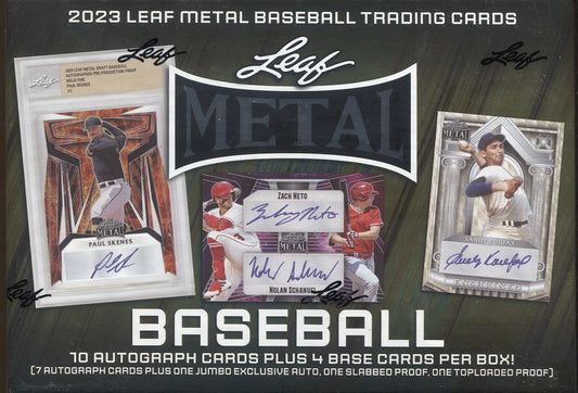 2023 Leaf Metal Baseball Jumbo, Box