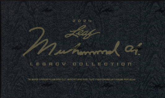 2024 Leaf The Muhammad Ali Legacy Collection Hobby, 1 Box Case