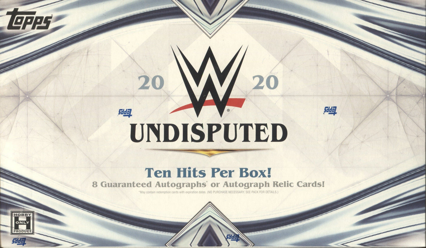2020 Topps WWE Undisputed Wrestling Hobby, Box
