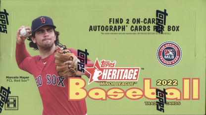 2022 Topps Heritage Minor League Hobby, Box
