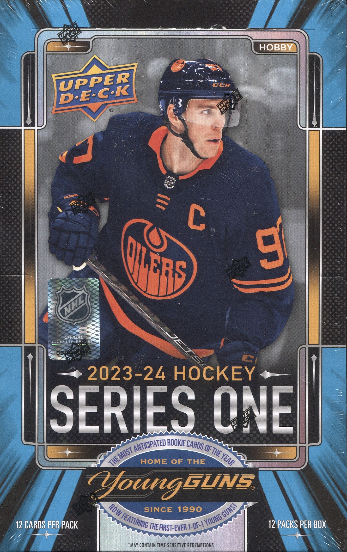 2023-24 Upper Deck Series 1 Hobby Hockey, Box
