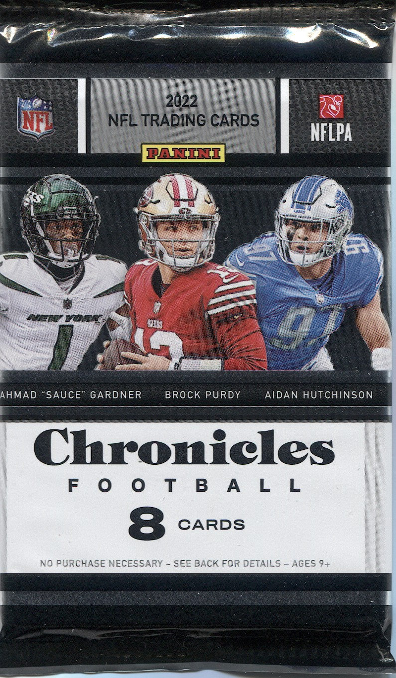 2022 Panini Chronicles Football Hobby, Pack