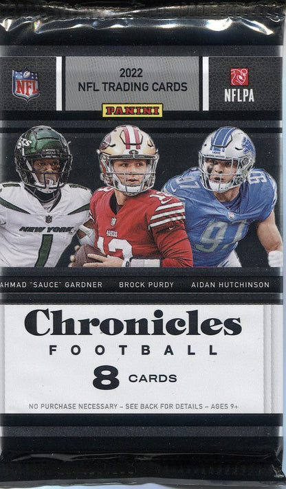 2022 Panini Chronicles Football Hobby, Pack