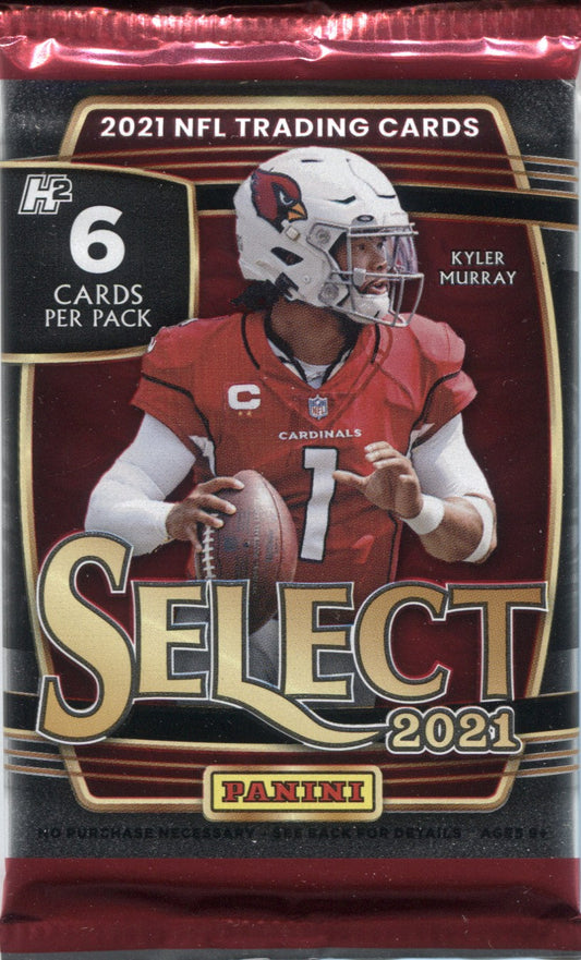 2021 Panini Select Football H2 Hobby Hybrid, Pack