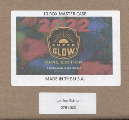 2022 Super Glow Opal Edition Multi-Sport Hobby, 10 Box Case