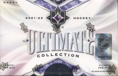 2021-22 Upper Deck Ultimate Collection Hobby Hockey, Box