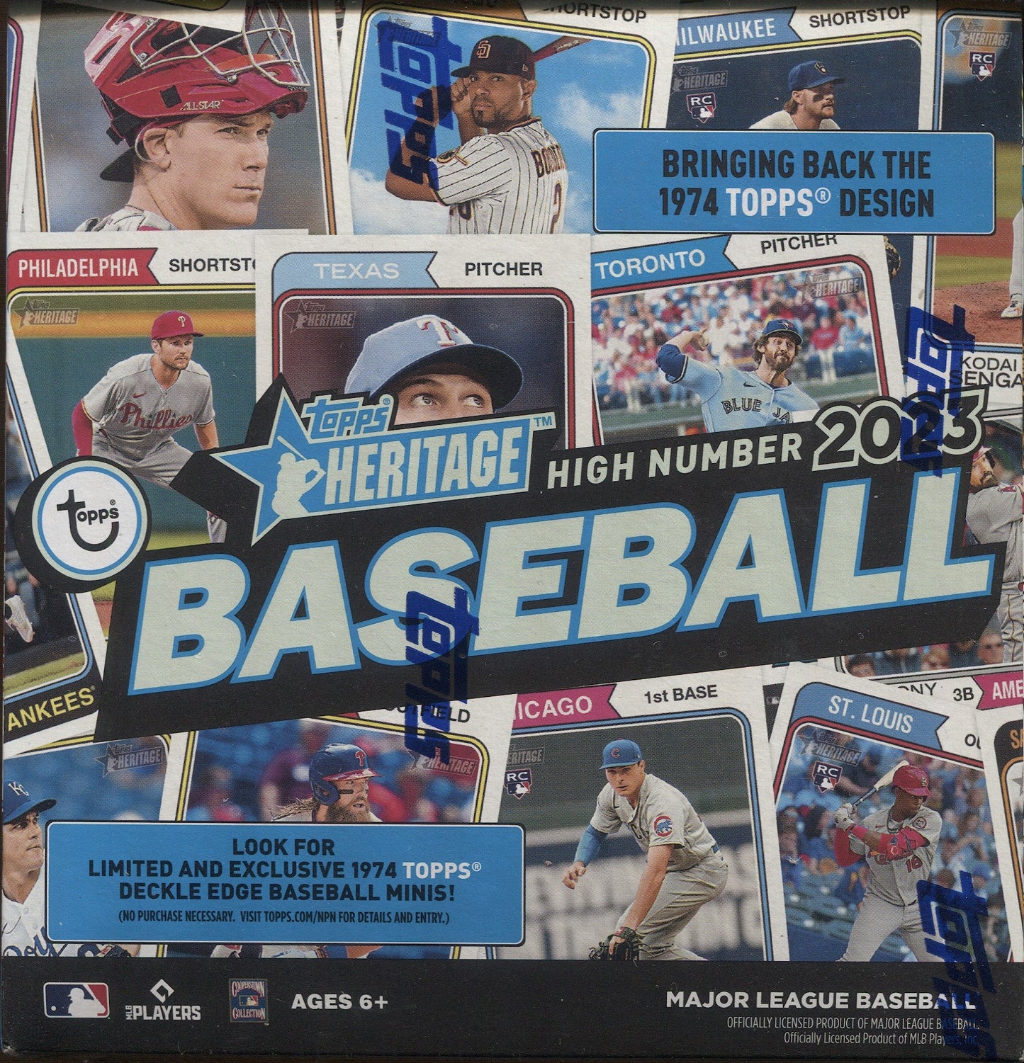 2023 Topps Heritage High Number Baseball, Mega Box
