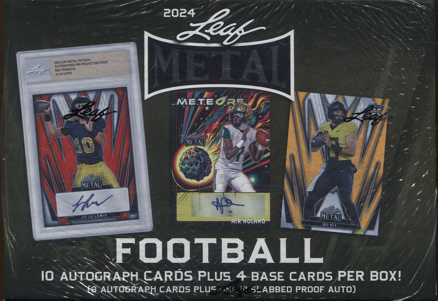 2024 Leaf Metal Football Jumbo, Box