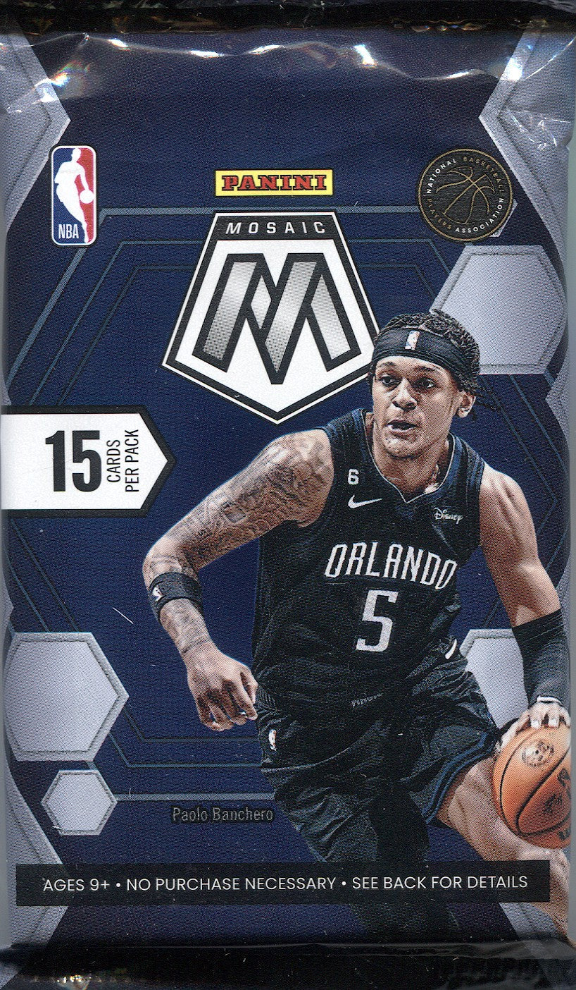 2022-23 Panini Mosaic Basketball Hobby, Pack