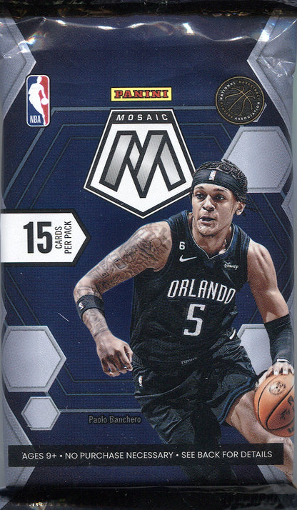 2022-23 Panini Mosaic Basketball Hobby, Pack