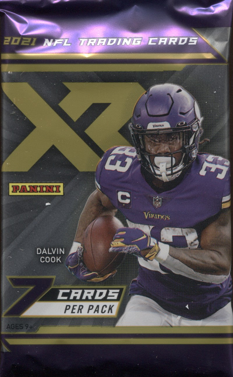 2021 Panini XR Football Hobby, Pack