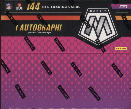 2021 Panini Mosaic Football No Huddle, Box