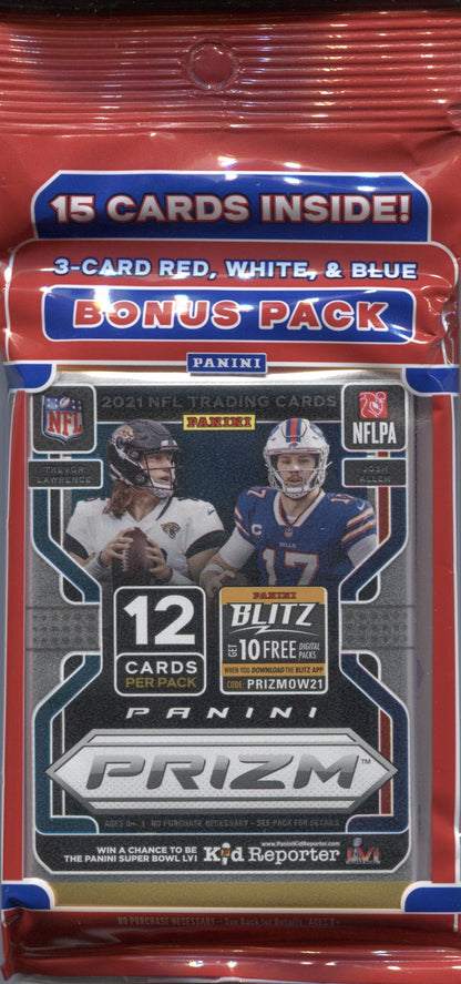 2021 Panini Prizm Football, Cello Multi-Pack