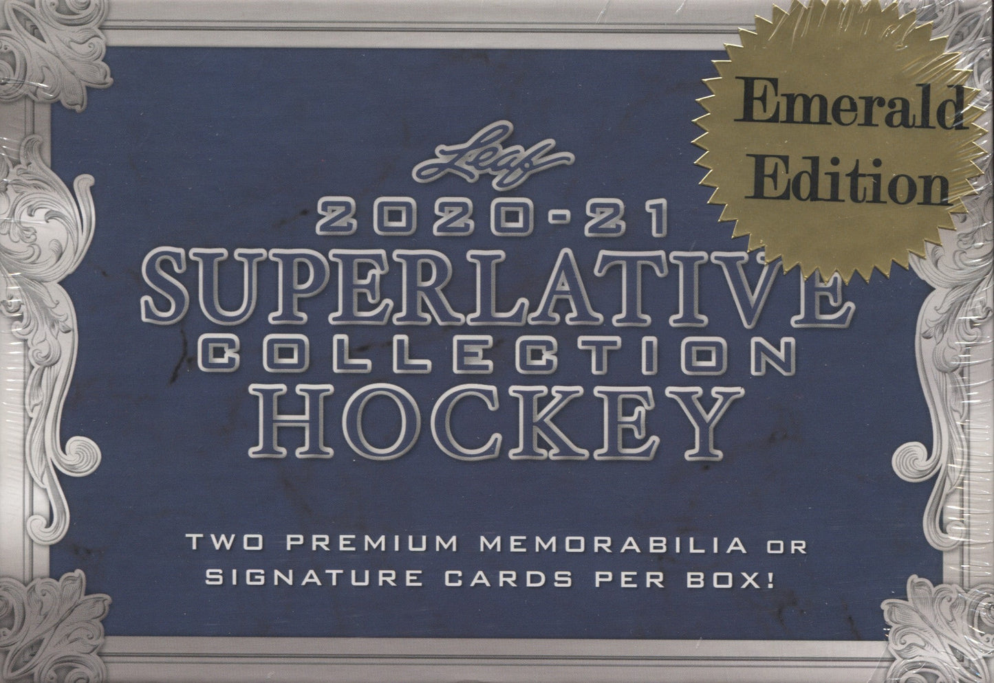 *LAST BOX* 2021 Leaf Superlative Collection Emerald Edition Hockey, Box