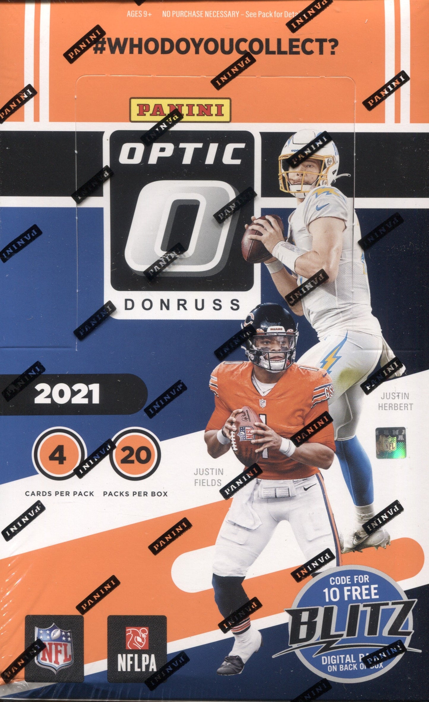 2021 Panini Donruss Optic Football Retail, Box