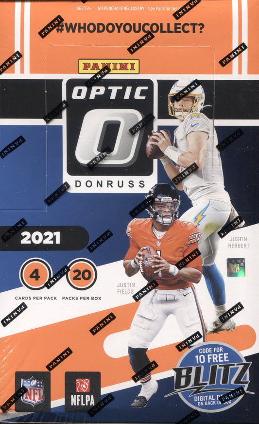 2021 Panini Donruss Optic Football Retail, Box