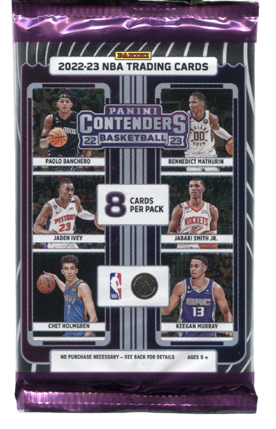 2022-23 Panini Contenders Basketball Hobby, Pack