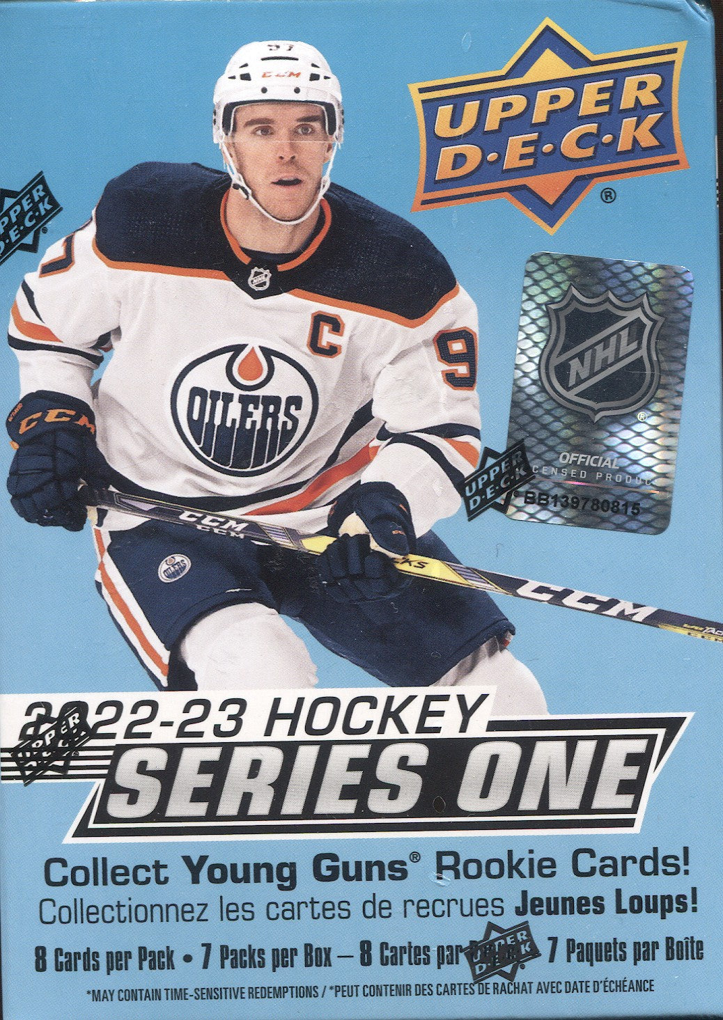 2022-23 Upper Deck Series 1 Hockey, Blaster Box
