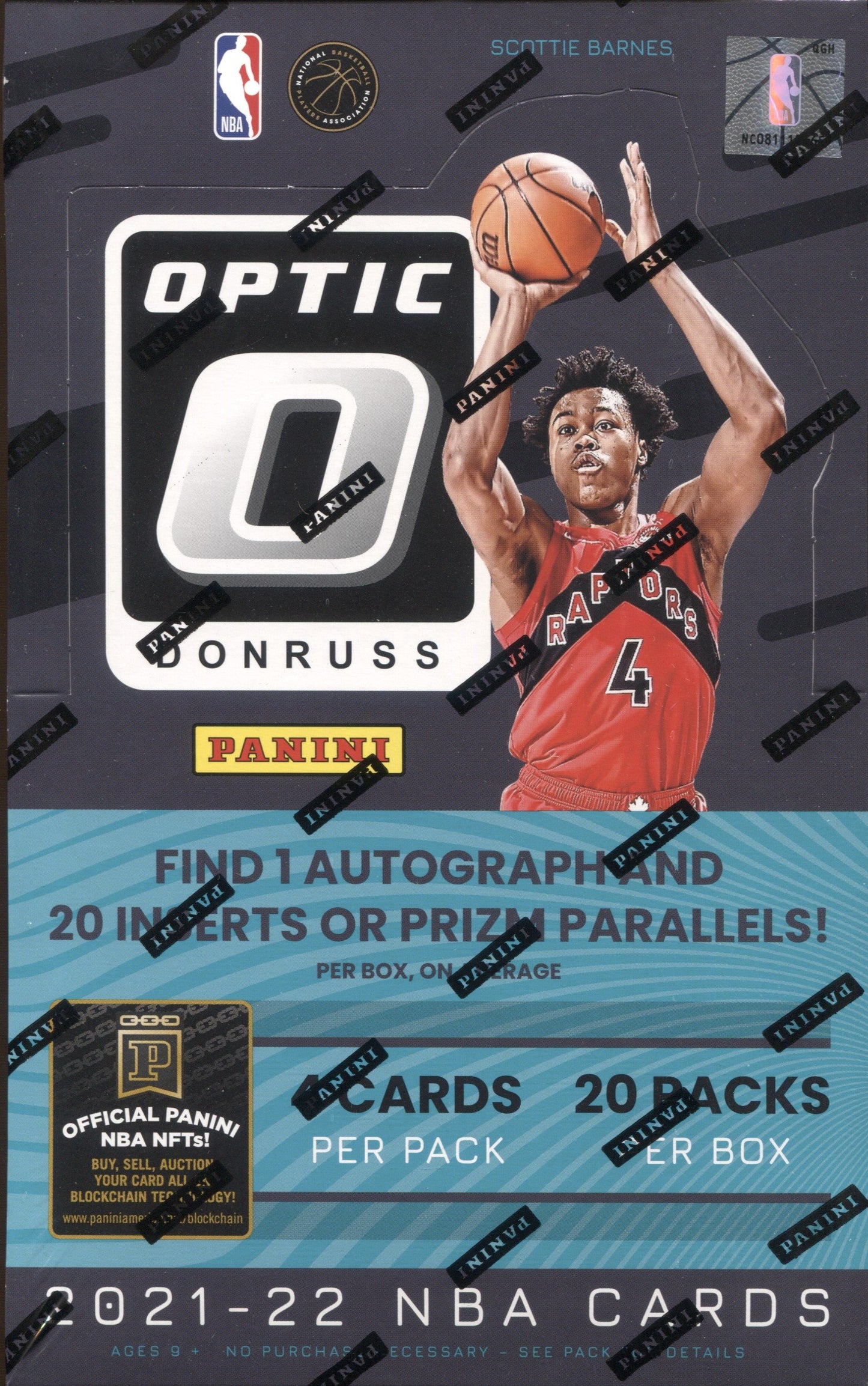 *LAST CASE* 2021-22 Donruss Optic Basketball Hobby, 12 Box Case