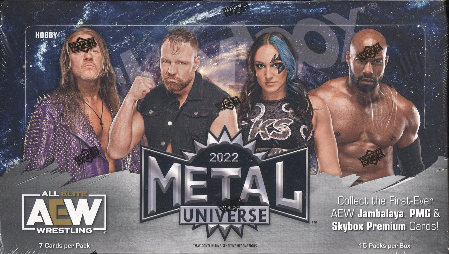 2022 Upper Deck AEW Skybox Metal Universe Hobby, Box