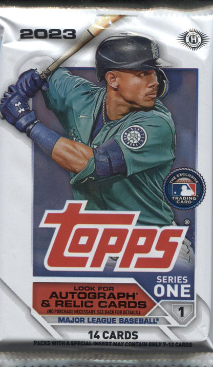 2023 Topps Series 1 Baseball Hobby, Pack