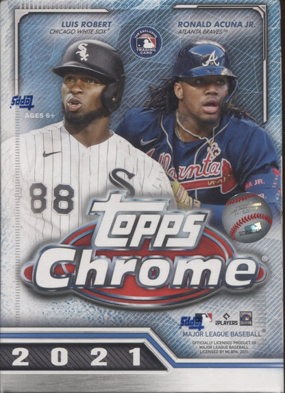 2021 Topps Chrome Baseball, Blaster Box