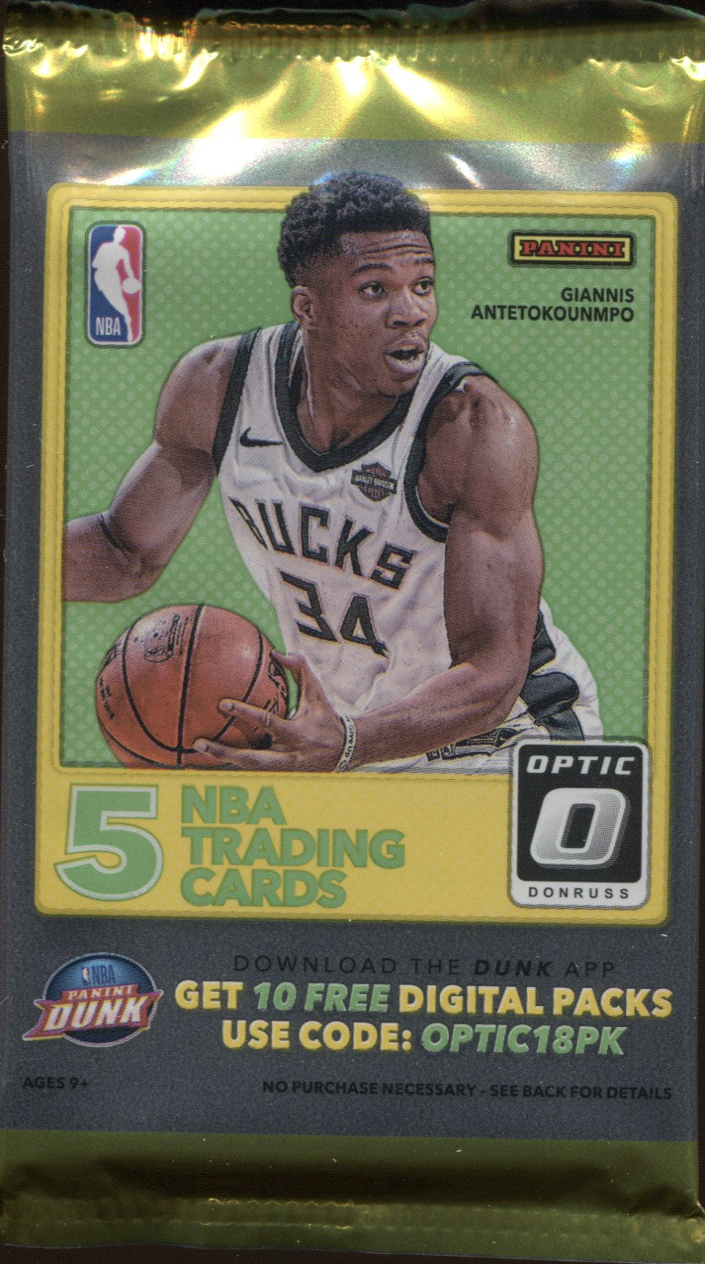 2017-18 Panini Donruss Optic Fast BRK Basketball, Pack