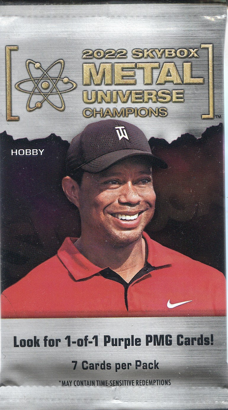 2022 Upper Deck SkyBox Metal Universe Champions Multi-Sport Hobby, Pack
