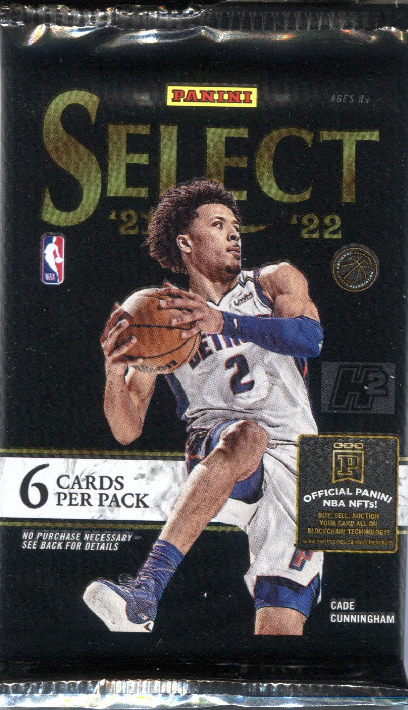 2021-22 Panini Select Basketball H2, Pack