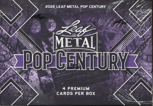 *LAST BOX* 2022 Leaf Metal Pop Century Hobby, Box