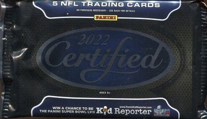 2022 Panini Certified Football Hobby, Pack