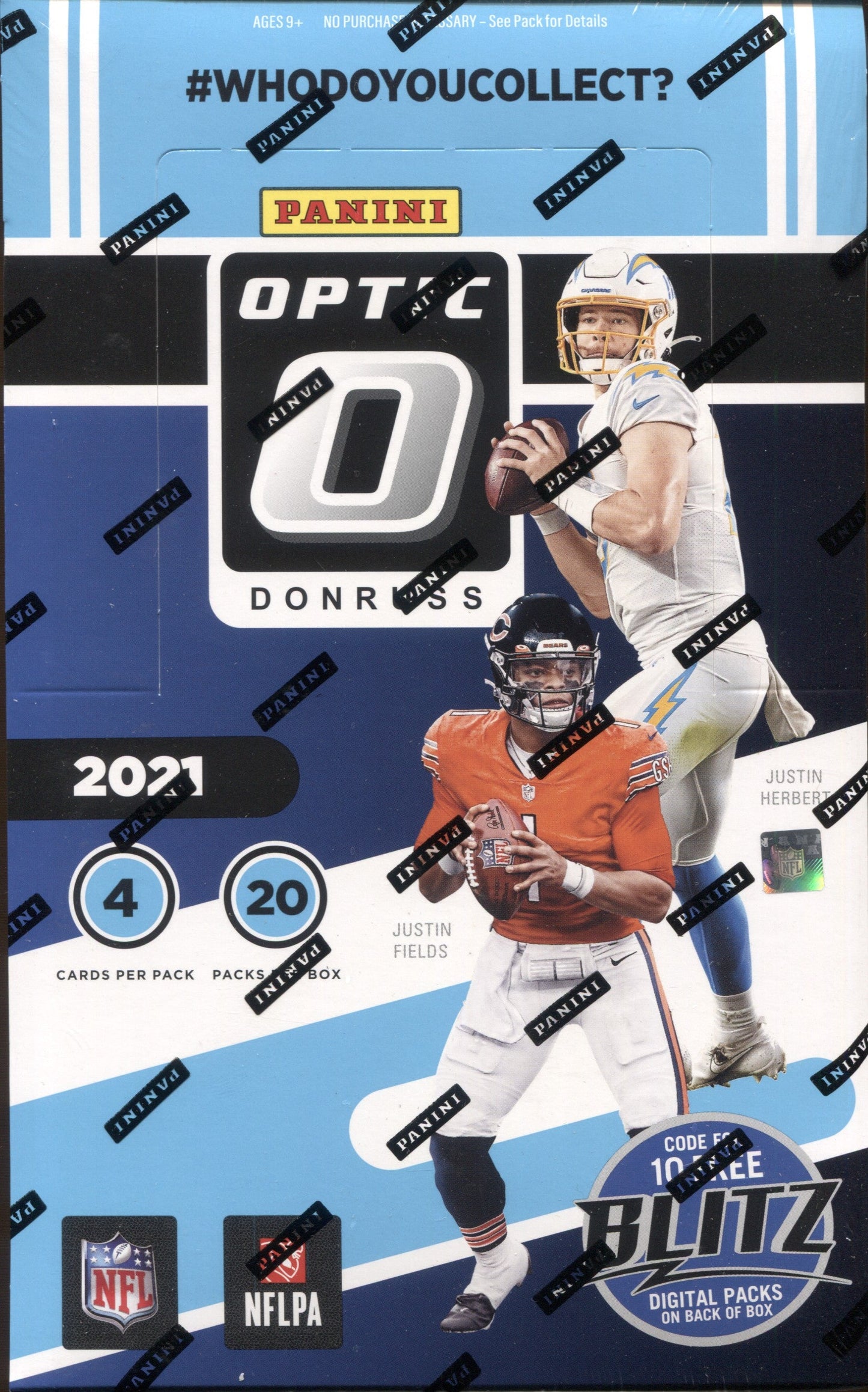 2021 Panini Donruss Optic Football Hobby, Box