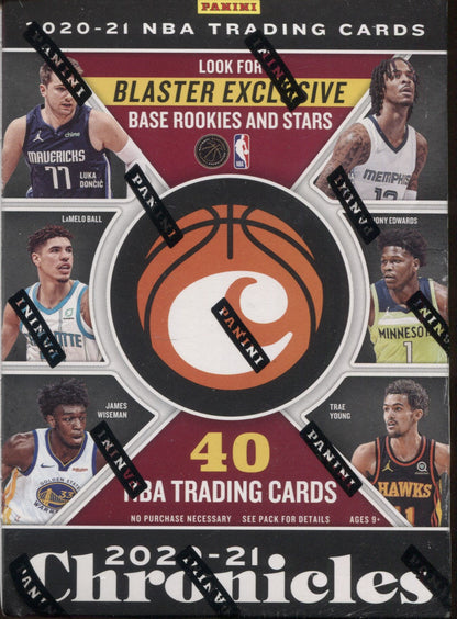 2020-21 Panini Chronicles Basketball, Blaster Box